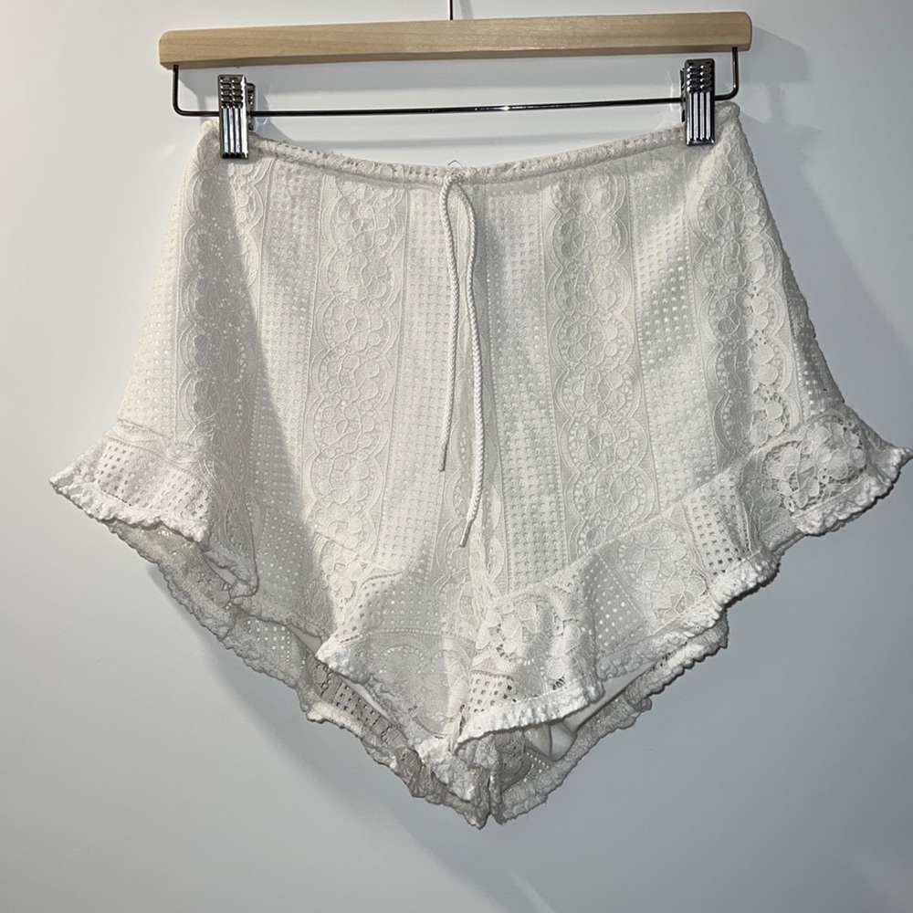 Crochet short shorts from Sabo skirt